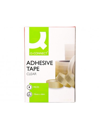 Cinta adhesiva q-connect transparent...