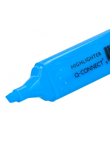 Rotulador q-connect fluorescente azul...