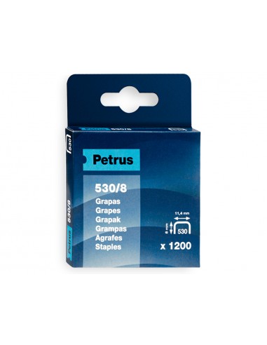 Grapas petrus nº 530/8 caja de 1200...