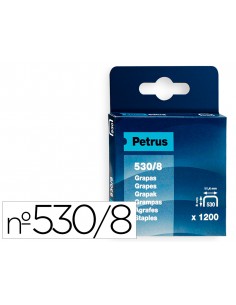 Grapas petrus nº 530/8 caja...