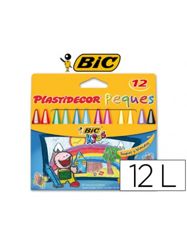 Lapices cera plastidecor peques caja...
