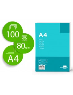 Papel liderpapel a4 80g/m2...