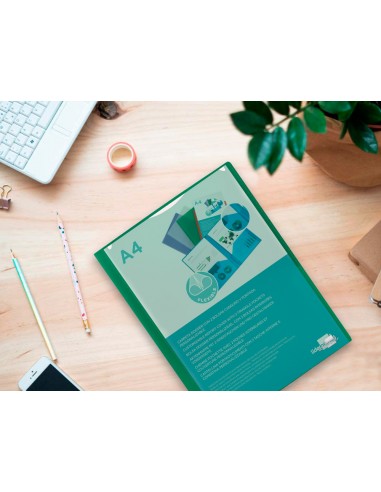 Carpeta liderpapel dossier dos bolsas...