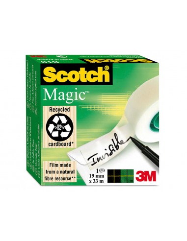 Cinta adhesiva scotch magic invisible...