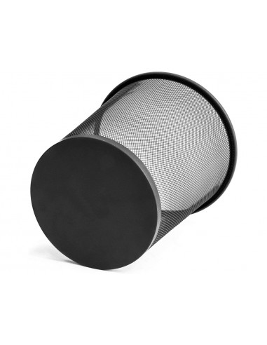 Paperera metàl·lica q-connect negra...