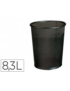 Paperera metalica q-connect...