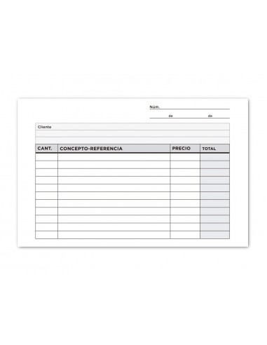 Talonari liderpapel multiusos vuitè...