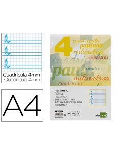 Recambio liderpapel a4...