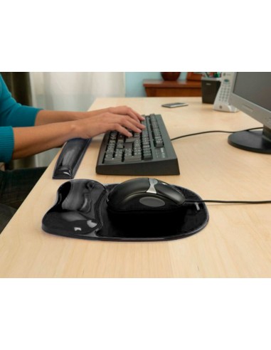 Catifa per a raton fellowes negra amb...