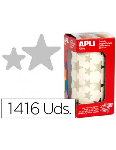 Gomets autoadhesius estrelles grans...