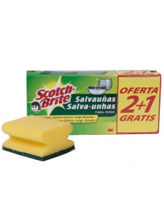 Estropajo salvauñas scotch...