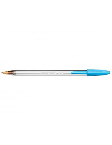 Boligrafo bic cristal fun turquesa...