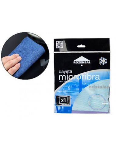 Bayeta microfibra vidres 36x36 cm