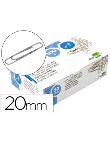 Clips liderpapel nº1 labiats 20 mm...