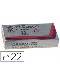 Grapas el casco nº22 caja...