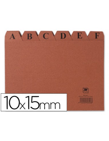 Índex fitxer cartró nº3 100x150 mm