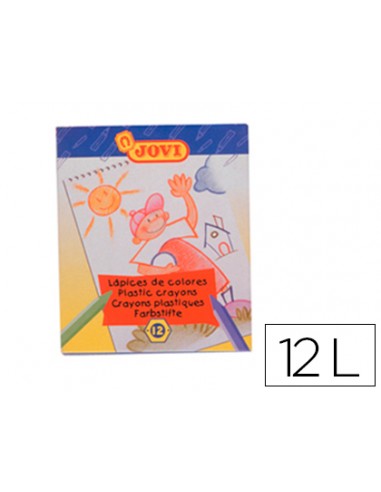 Llapis cera jovi hexagonal caixa de...