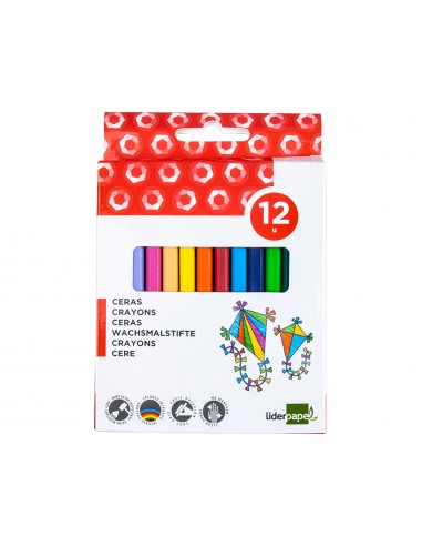 Llapis cera liderpapel caixa de 12...