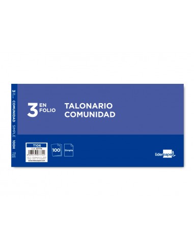 Talonari liderpapel comunitat tres en...