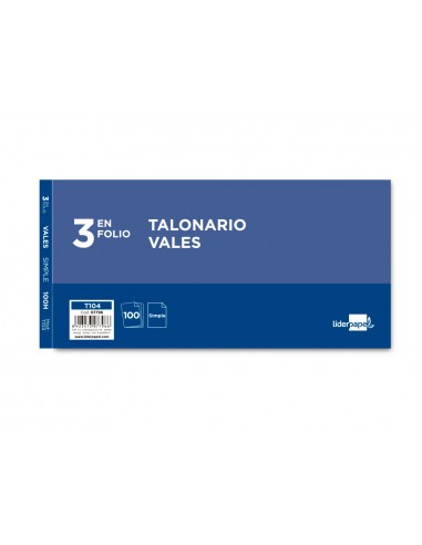 Talonari liderpapel vals tres en foli...