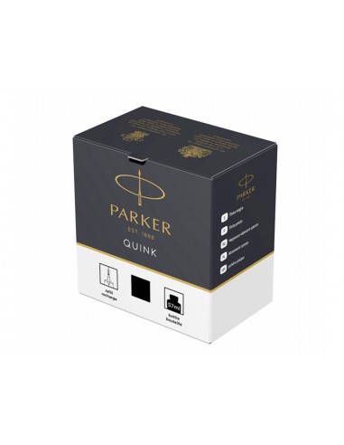 Tinta estilogràfica parker negra pot...