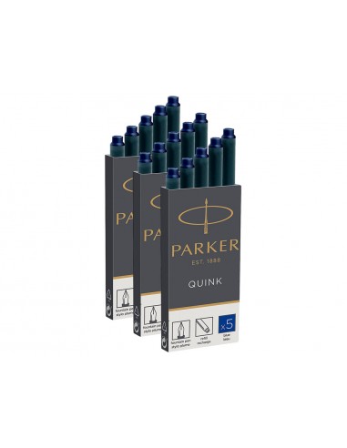 Tinta estilogràfica parker negra...