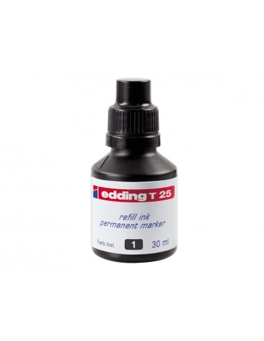 Tinta retolador edding t-25 negre pot...