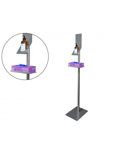 Suport de sòl dispensador de gel i...
