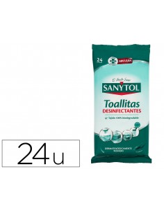 Toallita desinfectante...