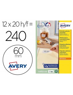 Etiqueta adhesiva avery...