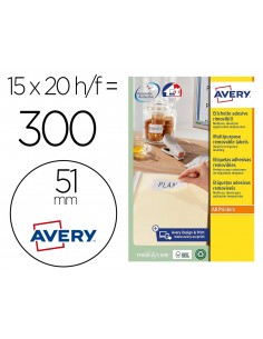 Etiqueta adhesiva avery...