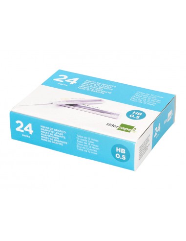 Mines liderpapel grafit 0,5 mm hb tub...