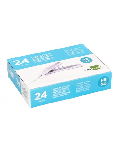 Mines liderpapel grafit 0,5 mm hb tub...