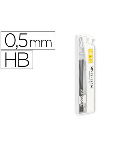 Mines liderpapel grafit 0,5 mm hb tub...