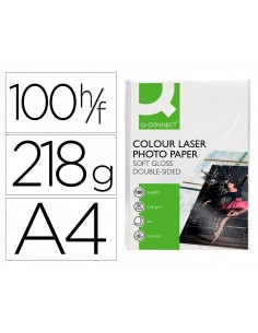 Papel q-connect foto glossy...