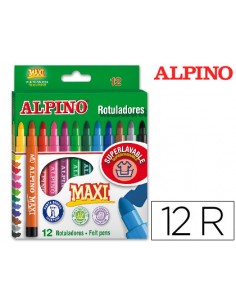 Rotulador alpino maxi caja...