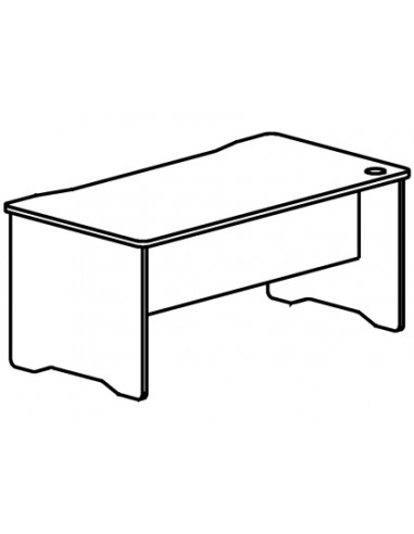 Taula oficina rocada sèrie work...