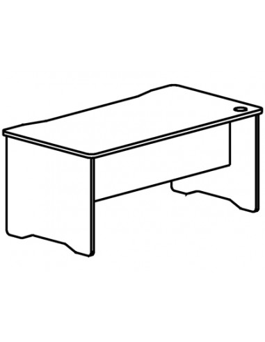 Taula oficina rocada sèrie work...