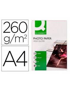 Papel q-connect foto glossy...