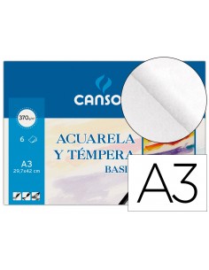 Papel acuarela basik canson...