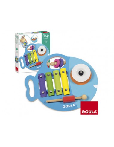 Joc goula didactico glupy musical 3 en 1