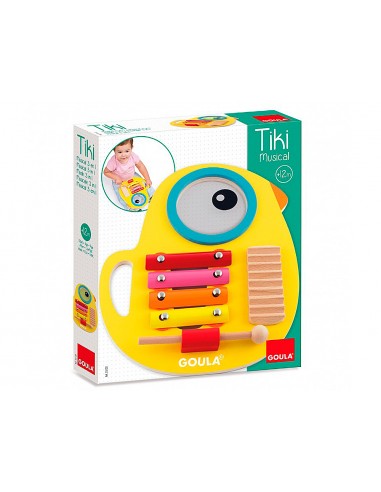 Joc goula didactico tiki musical 3 en 1