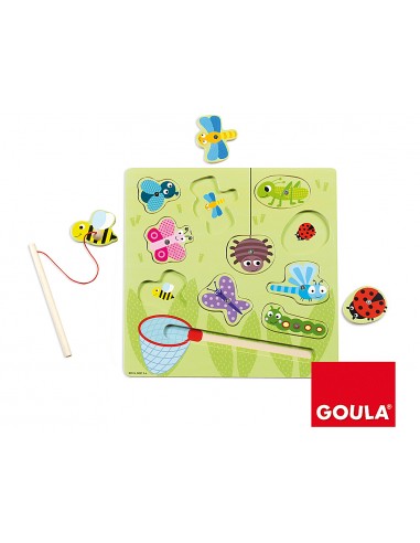 Puzle goula bitxos magnètic 10 peces