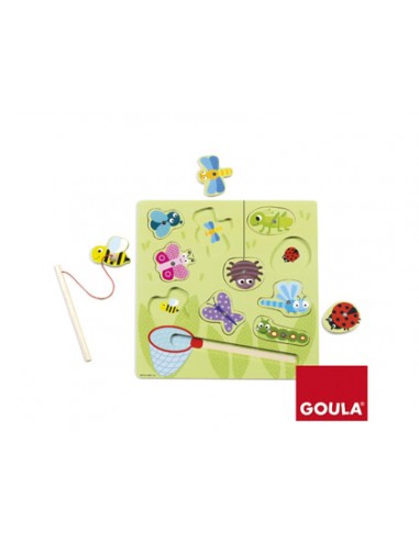 Puzle goula bitxos magnètic 10 peces