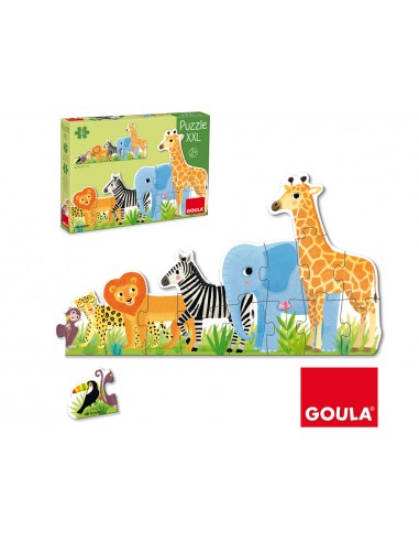 Puzle goula xxl decreixent selva 16...