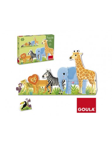 Puzle goula xxl decreixent selva 16...