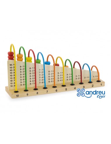 Joc andreutoys abacus fusta per sumar...