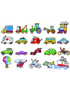 Juego andreutoys vehiculos...