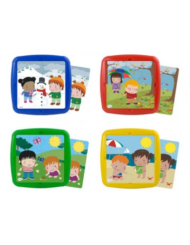 Puzle miniland les estacions set de 4...