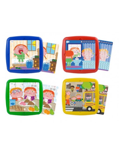 Puzle miniland habit diaris set de 4...